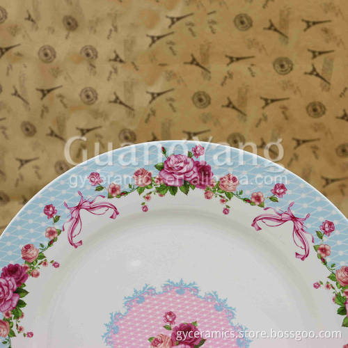 Excellent Quality New Bone China Ceramic Dinner Plates